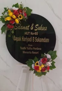Papan Akrilik Ucapan Ulang Tahun Melawi